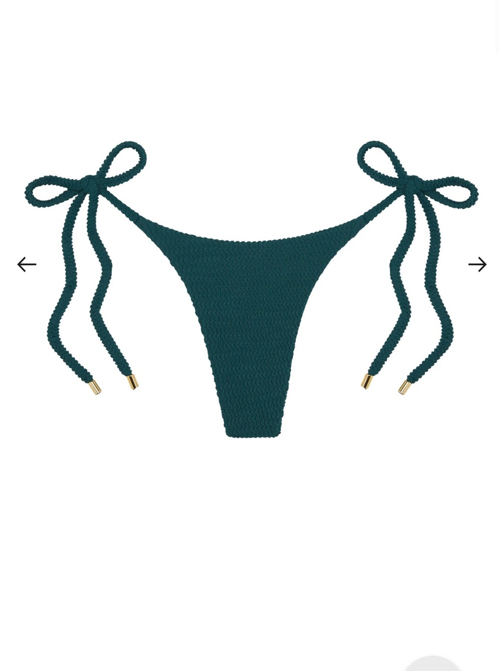Monday Swimwear 2 Piece Palma Top Evergreen/ Palma Bottom Evergreen Bikini - Picture 6 of 6